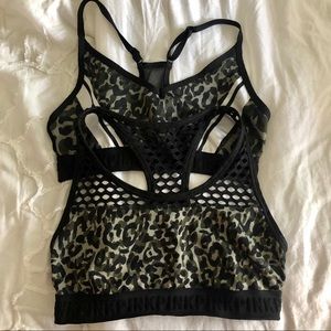 3 sets of 2 matching bras/bralettes (6 total)